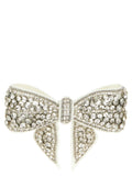 Self-Portrait Crystal Embellished Bow Hair Clip