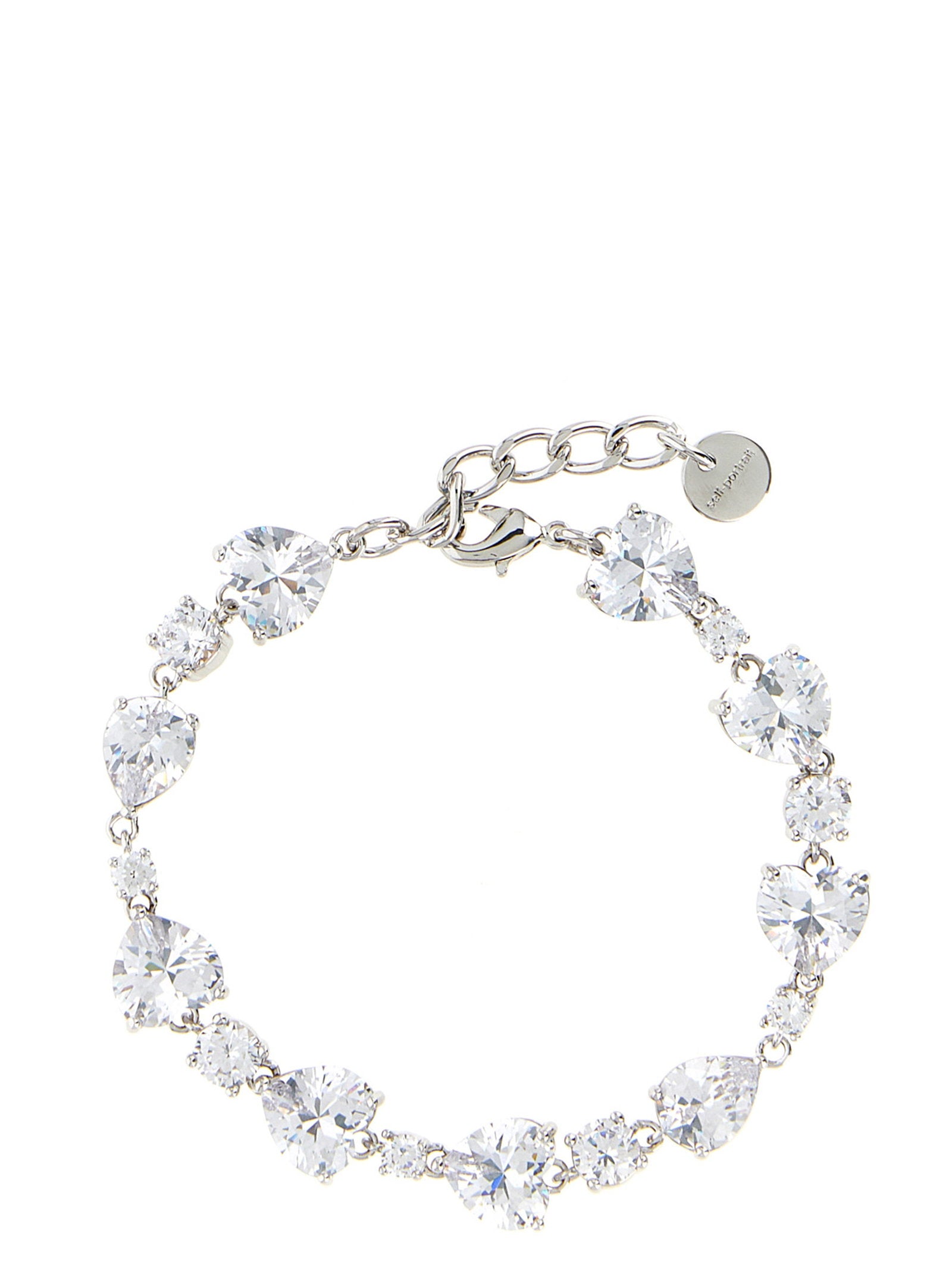 Self-Portrait Crystal Droplet Bracelet