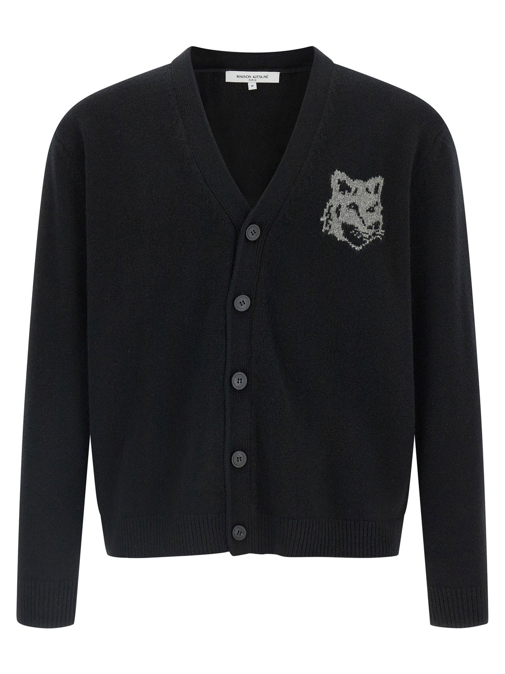 Maison Kitsuné Fox Head Cardigan