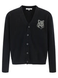 Maison Kitsuné Fox Head Cardigan