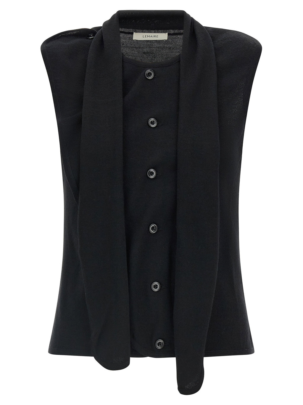Lemaire Draped Panel Vest