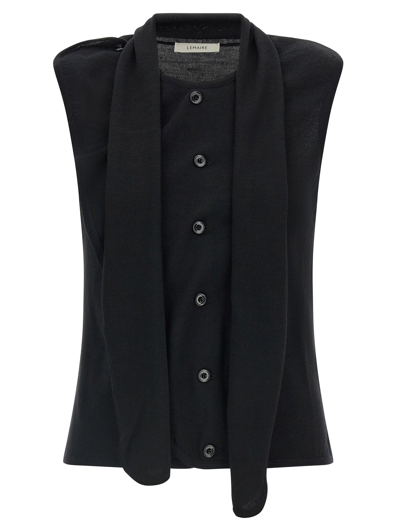 Lemaire Draped Panel Vest