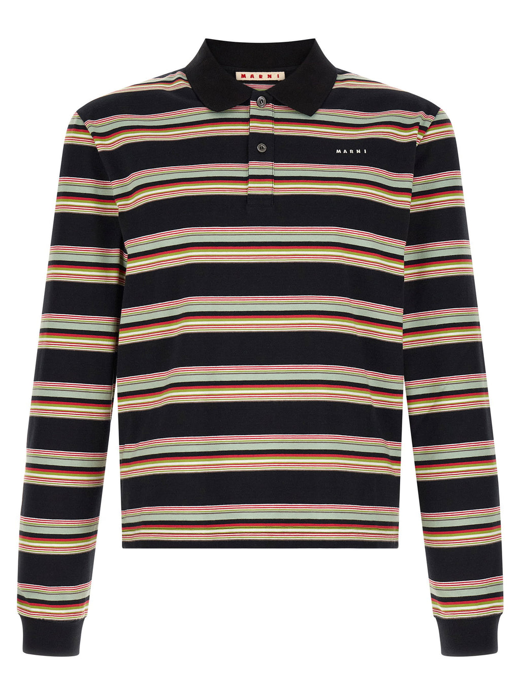 Marni Striped Polo Shirt
