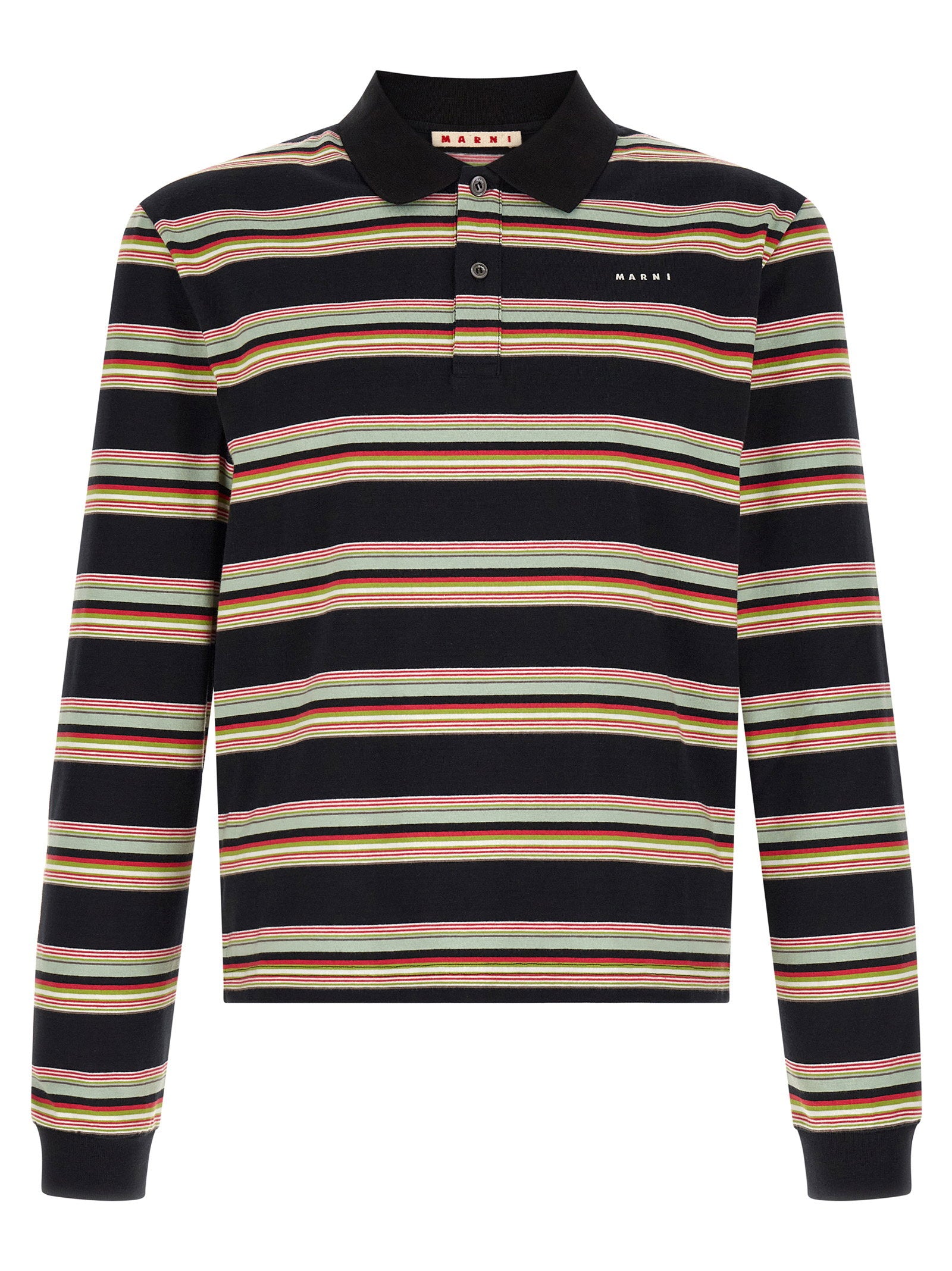 Marni Striped Polo Shirt