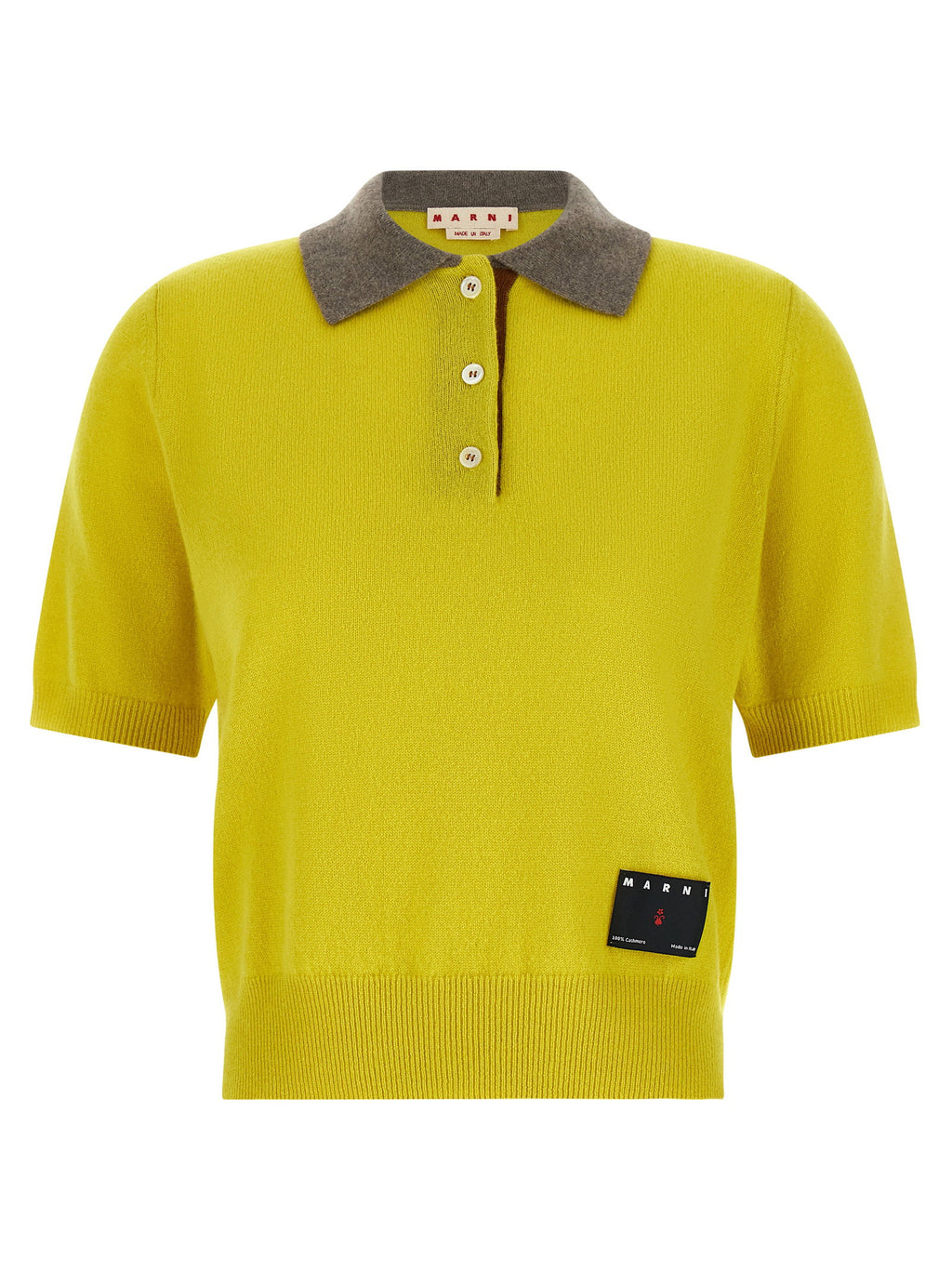 Marni Cashmere Polo Shirt