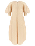Pleats Please Issey Miyake Sculptural Sleeve Dress