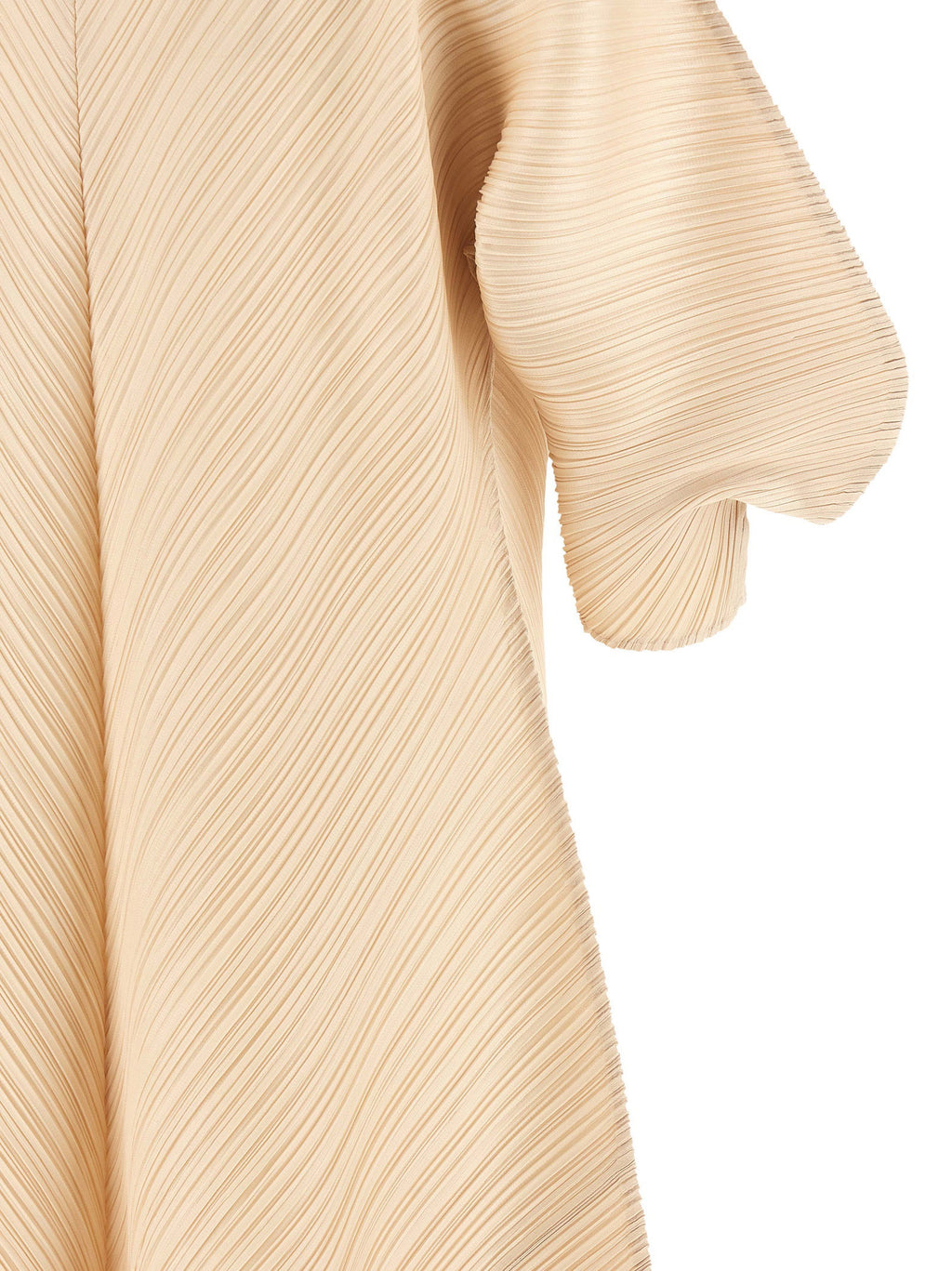 Pleats Please Issey Miyake Sculptural Sleeve Dress