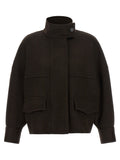 Alberto Biani Loro Piana Wool Bomber Jacket