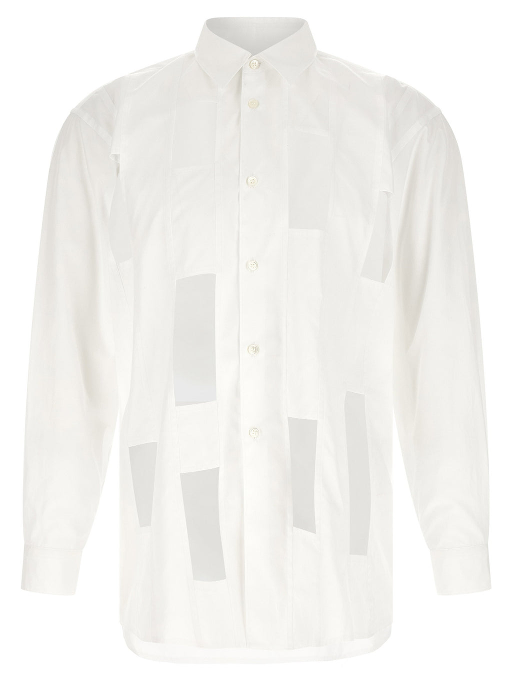 Comme Des Garçons Homme Plus Geometric Cut-out Shirt