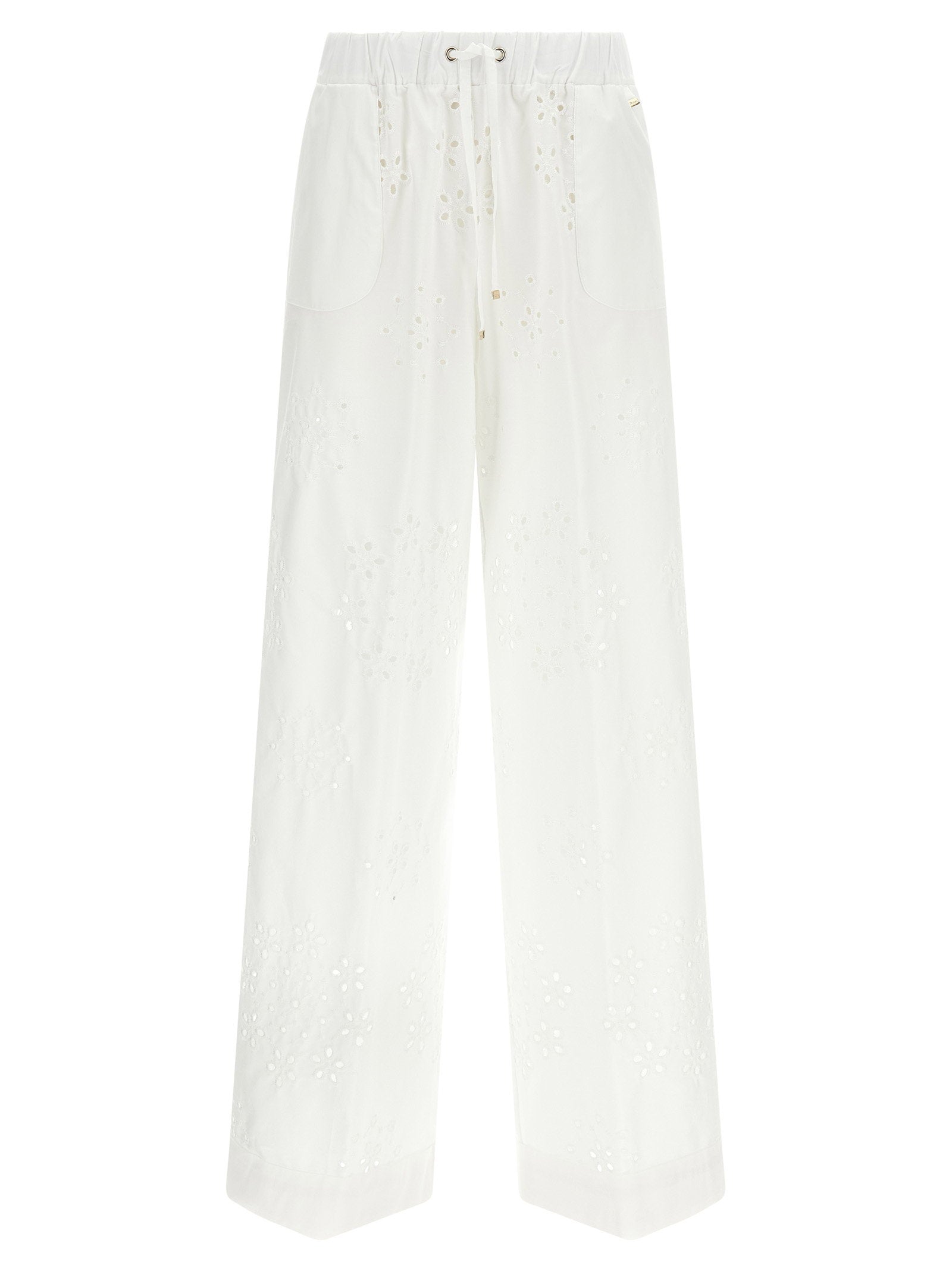 Herno Broderie Anglaise Pants
