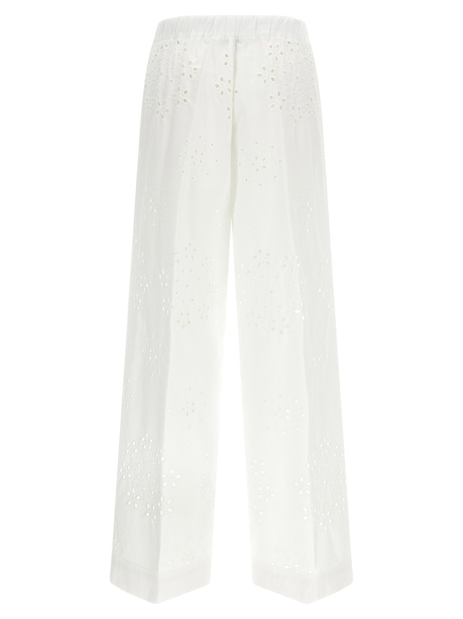 Herno Broderie Anglaise Pants