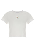 Maison Kitsuné Baby Fox Cropped T-shirt