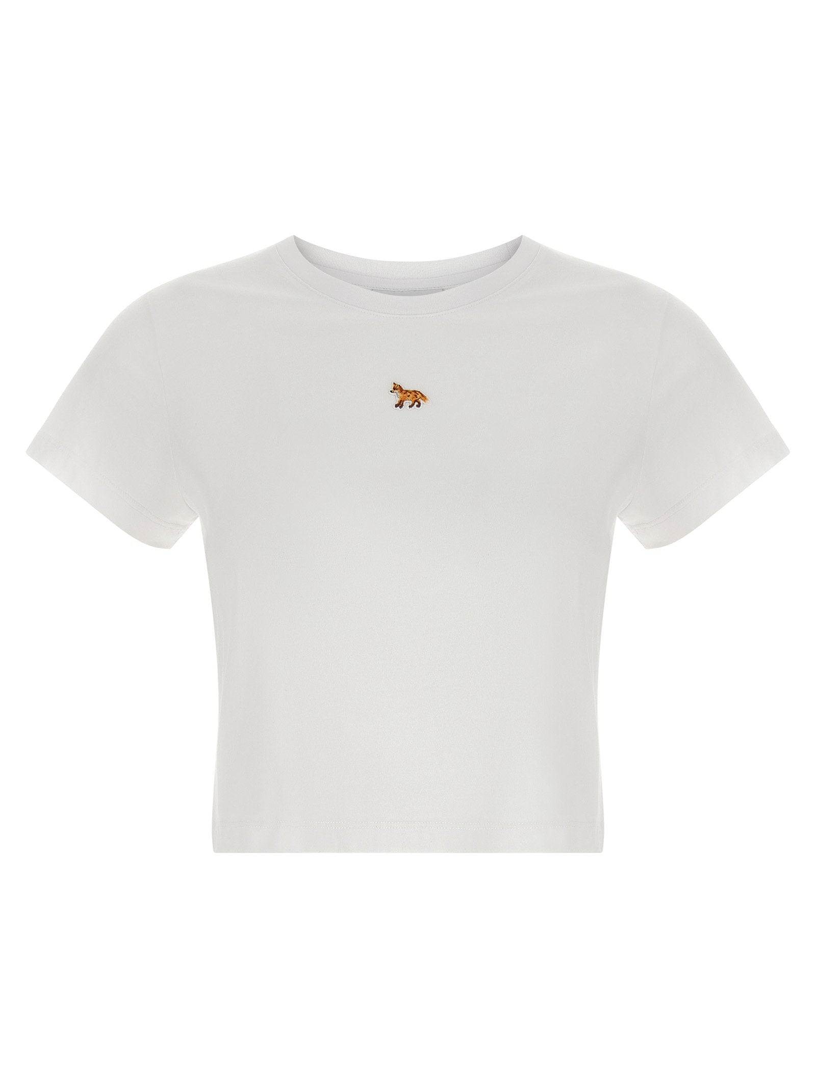 Maison Kitsuné Baby Fox Cropped T-shirt