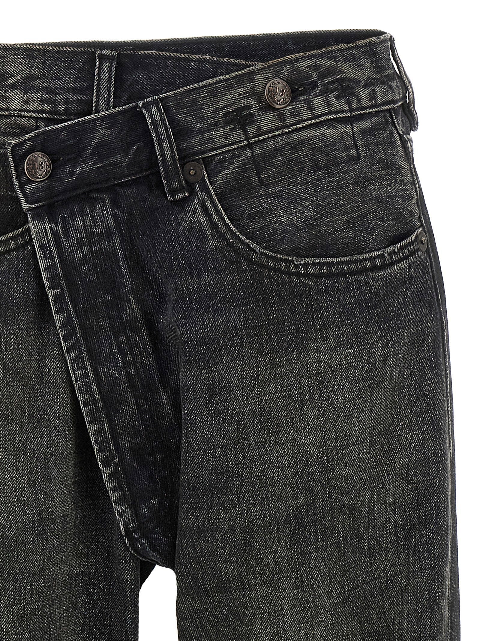R13 Crossover Jeans