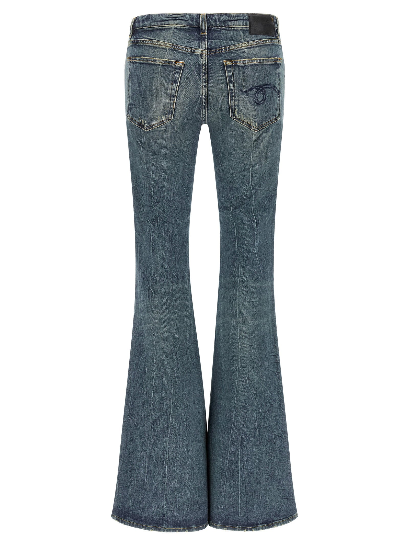 R13 Overflow Boy Flare Jeans