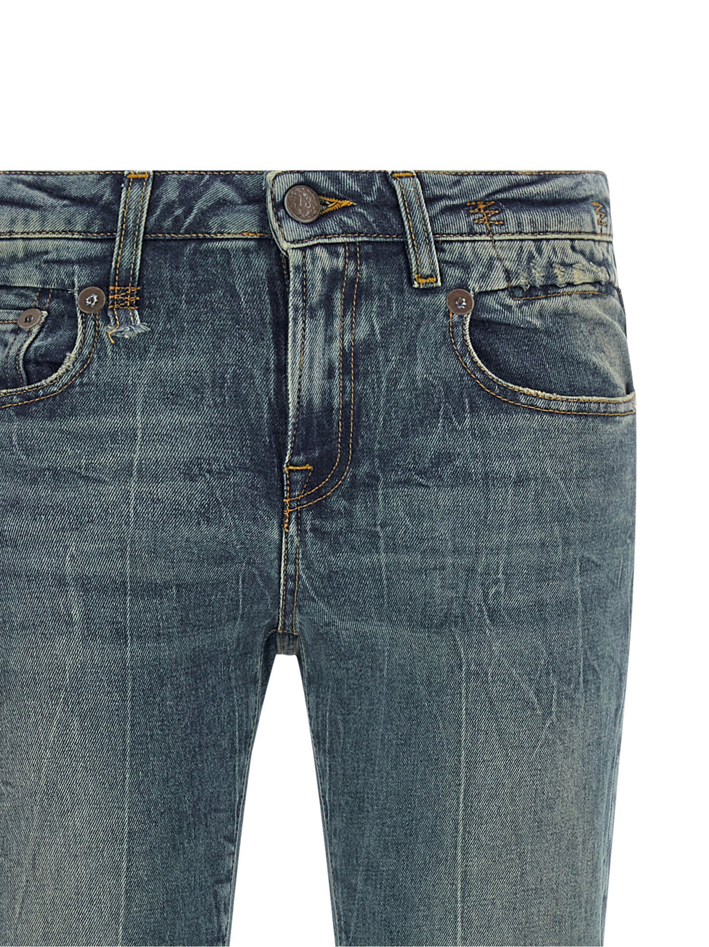 R13 Overflow Boy Flare Jeans