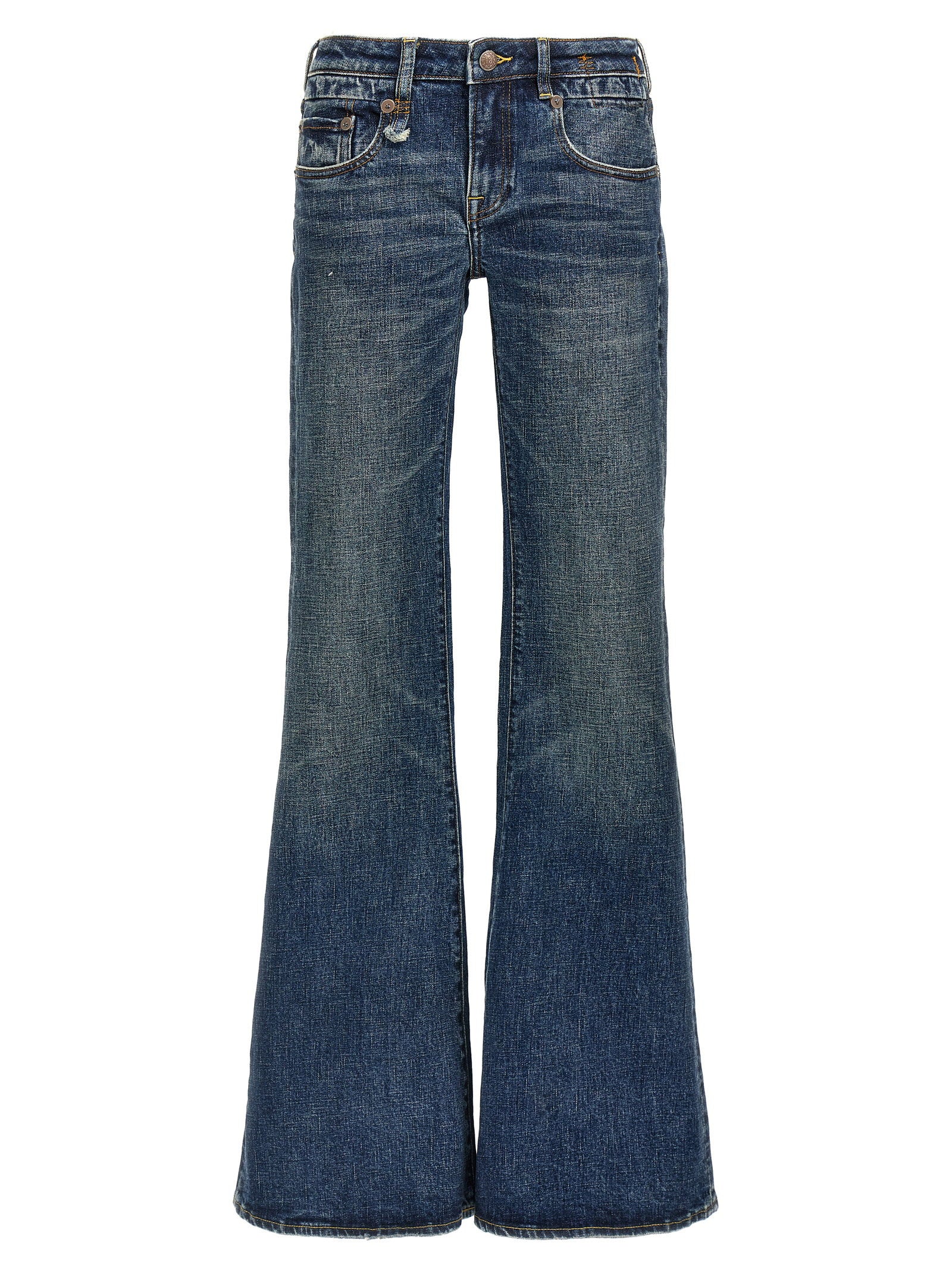 R13 Overflow Boy Flare Jeans