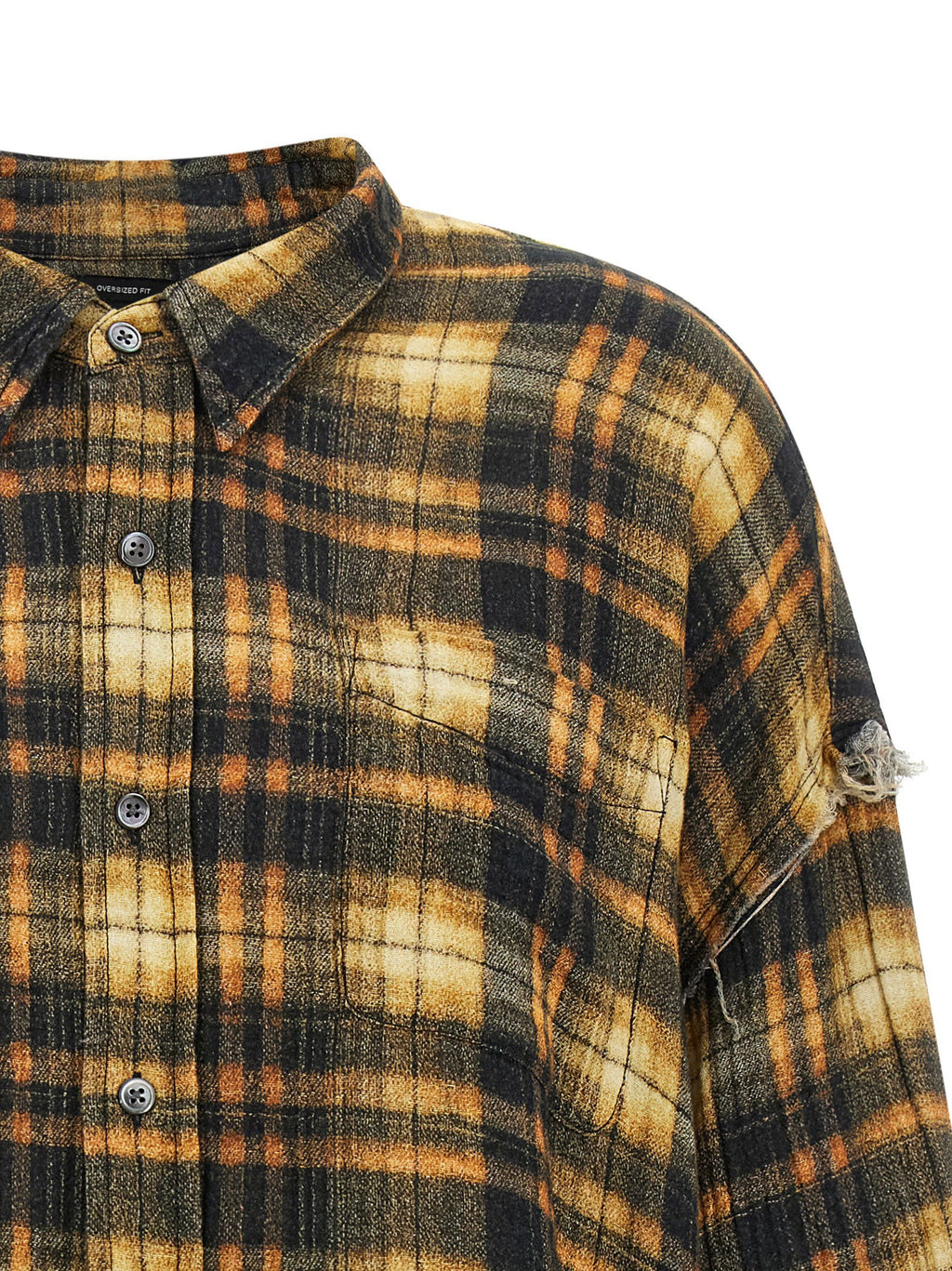 R13 Raw Cut Hem Shirt