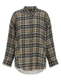 R13 Raw Cut Hem Shirt