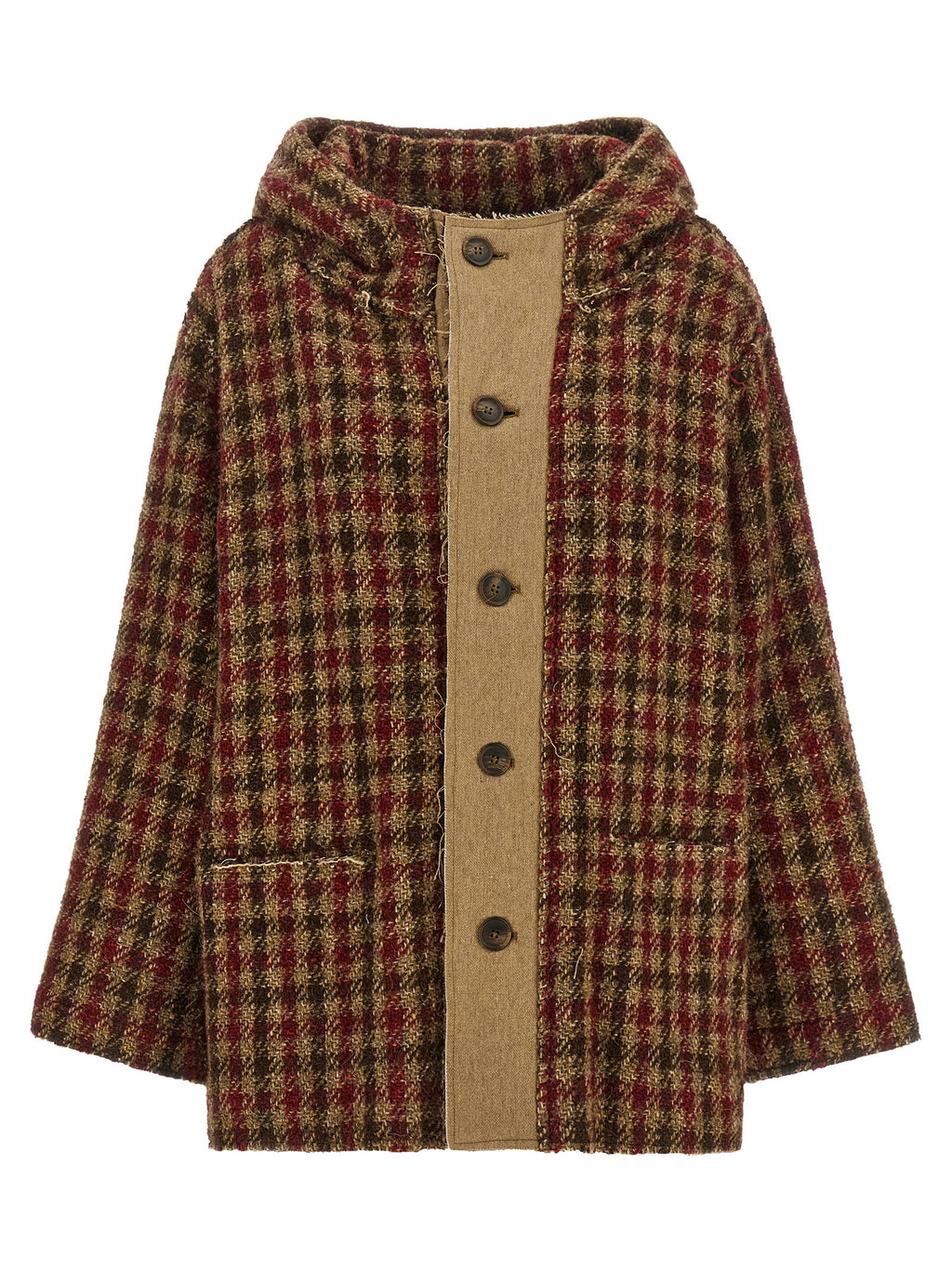 R13 Houndstooth Check Jacket
