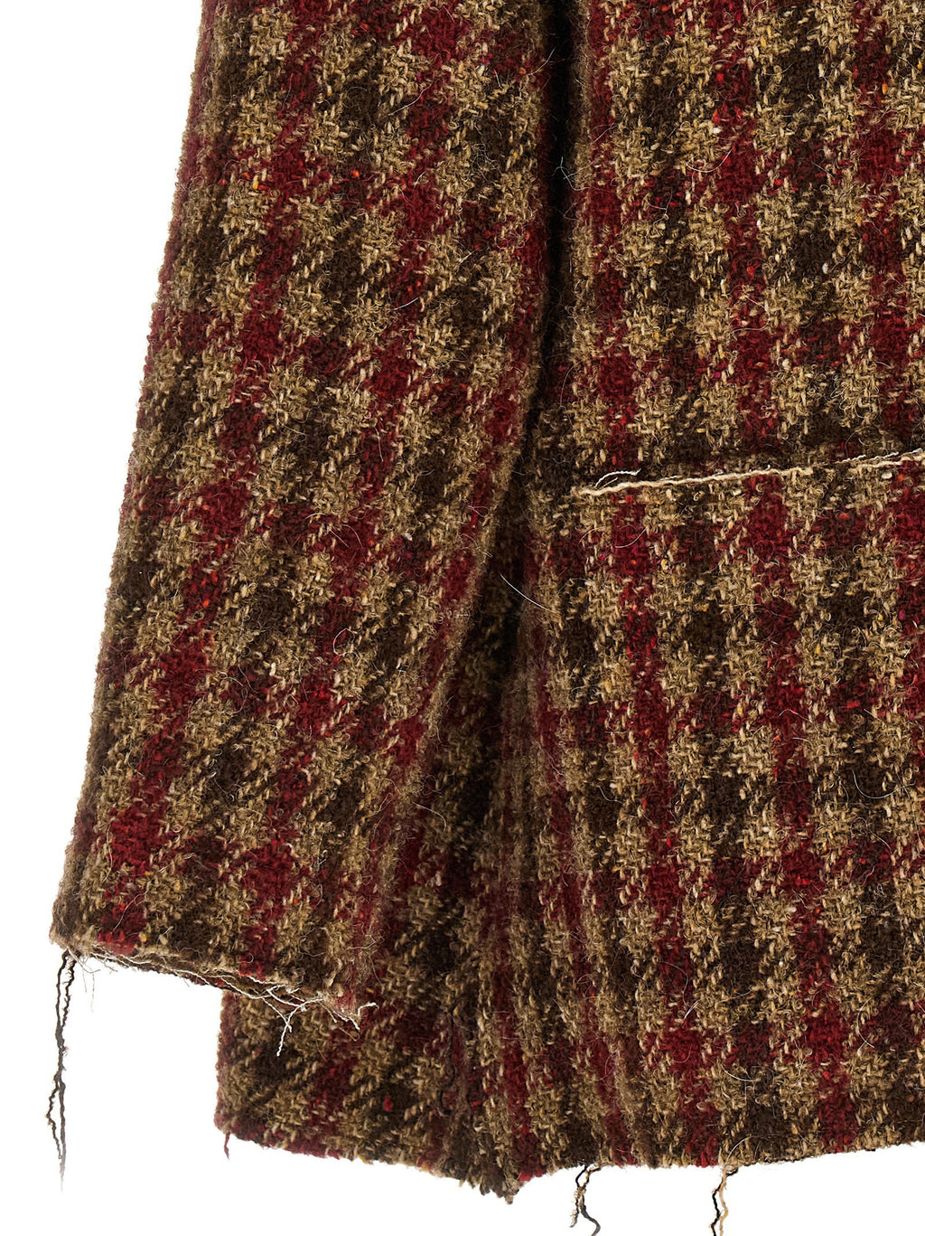 R13 Houndstooth Check Jacket