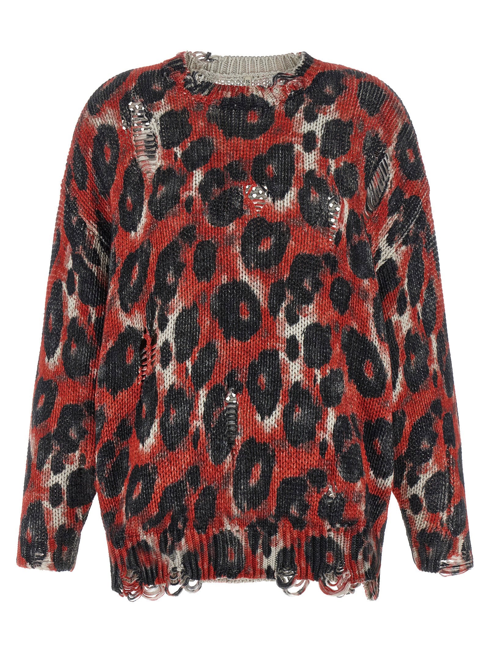 R13 Torn Sweater