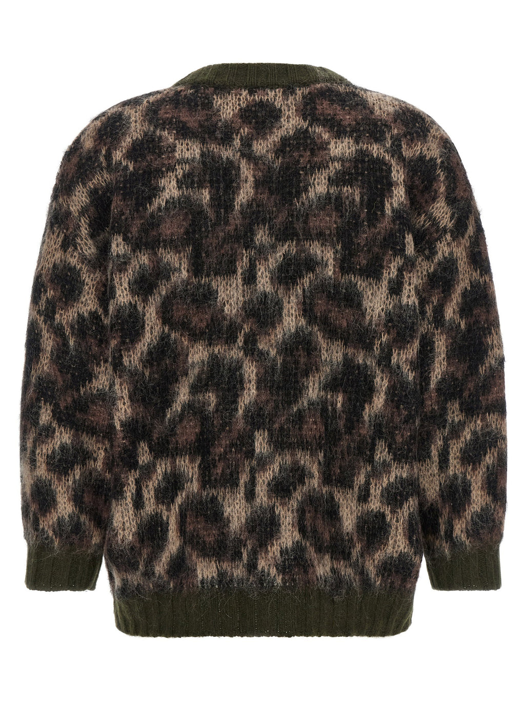 R13 Animal Print Cardigan