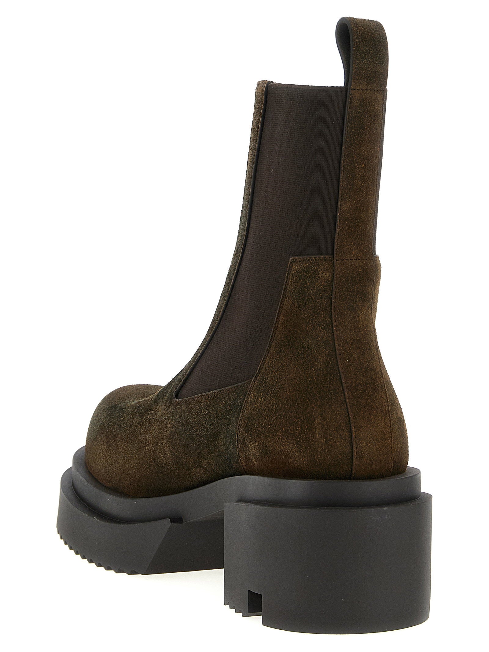Rick Owens Beatle Bogun Ankle Boots