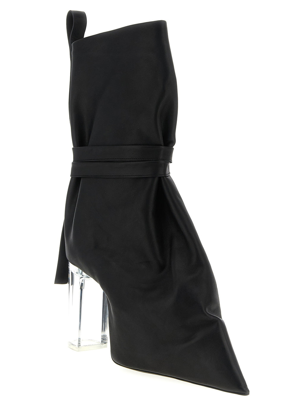 Rick Owens Tied Taco Kiss Ankle Boots