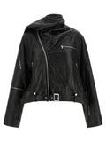 Rick Owens Cropped Scarf Flight Jacket
