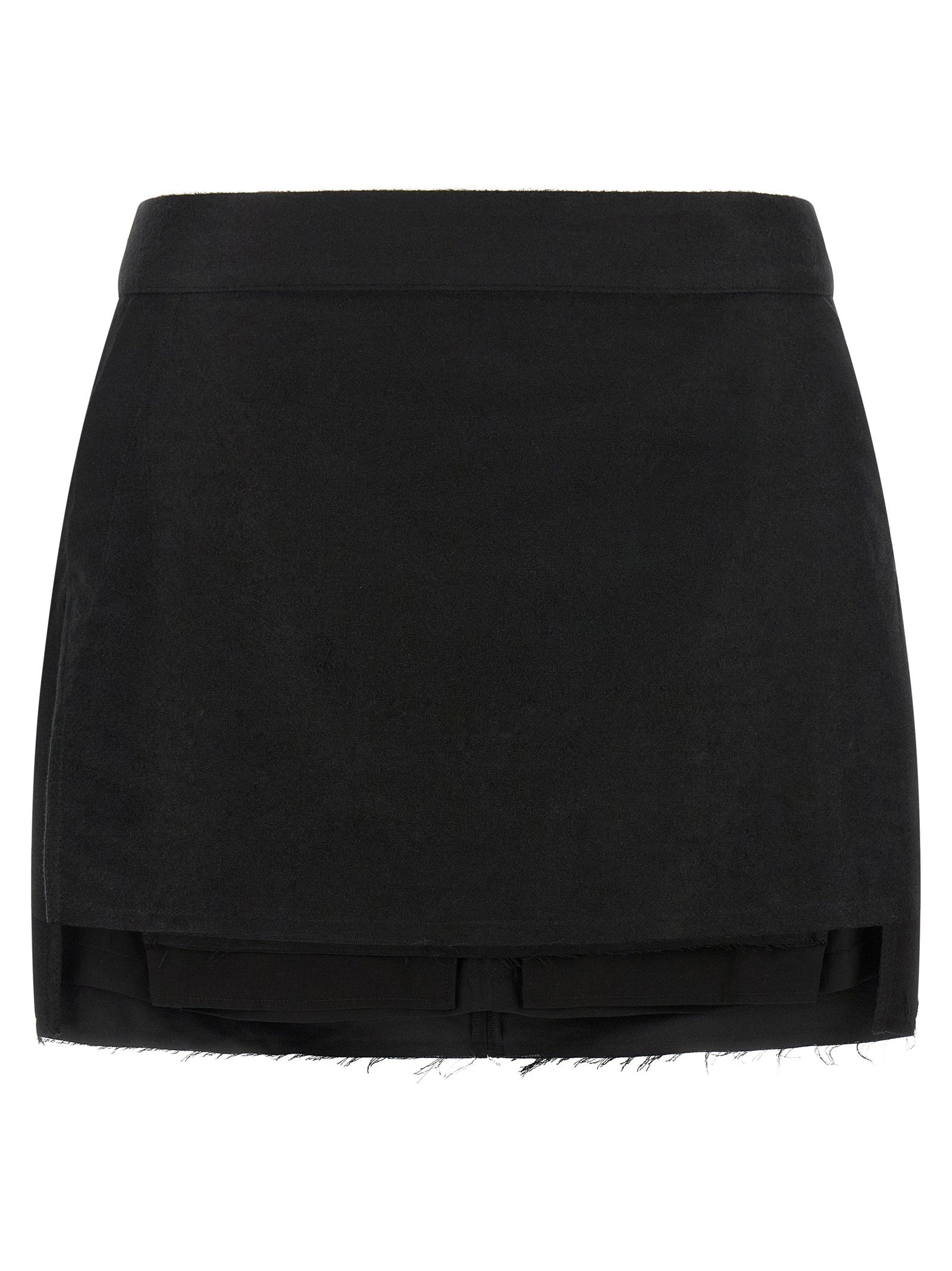Rick Owens Fog Cutoff Skirt