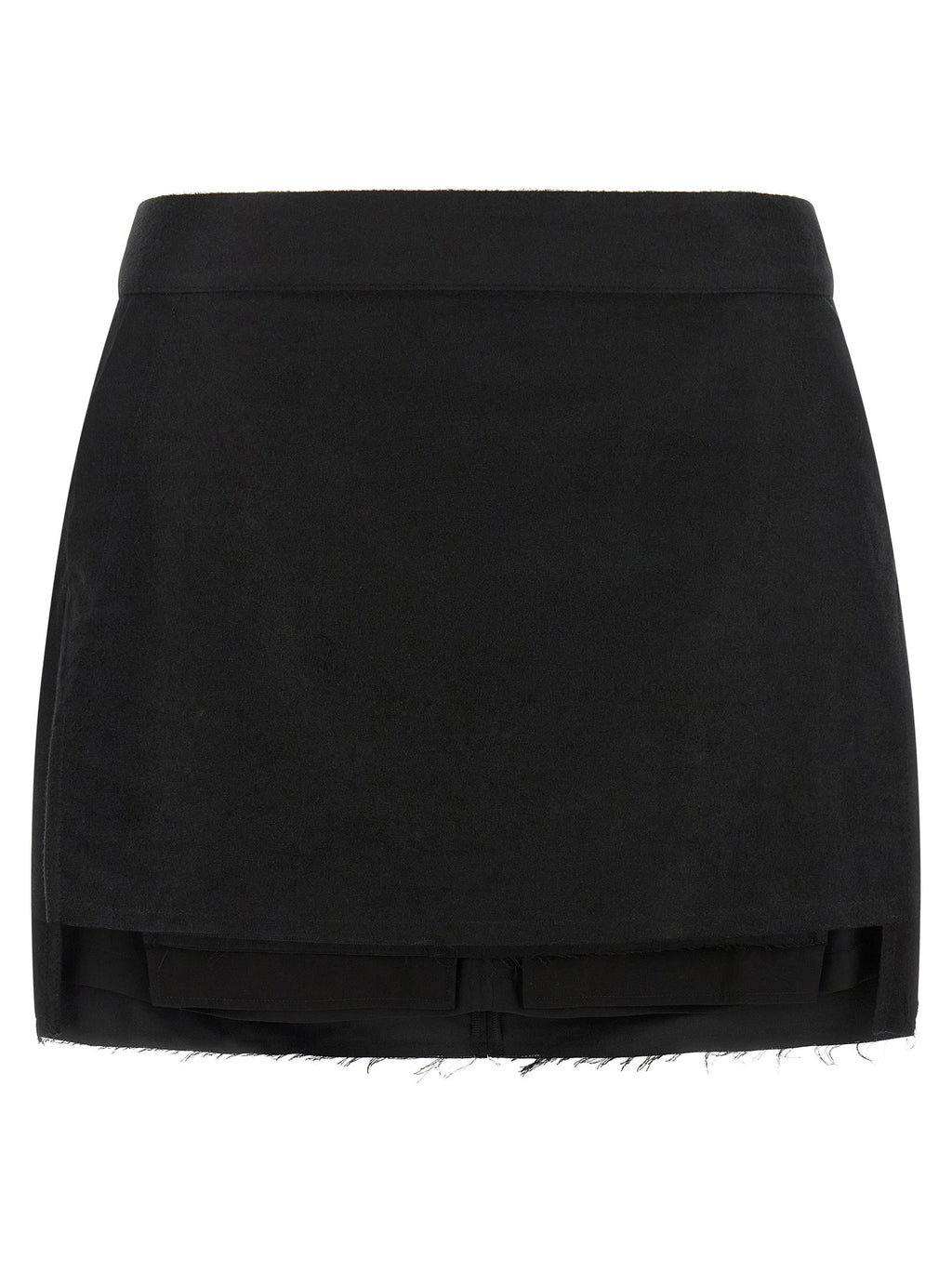 Rick Owens Fog Cutoff Skirt