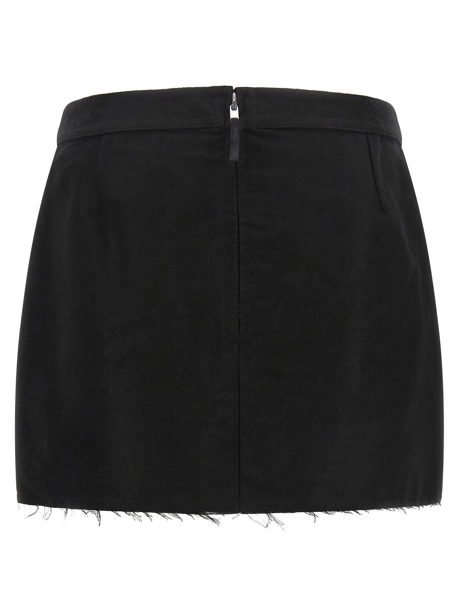 Rick Owens Fog Cutoff Skirt
