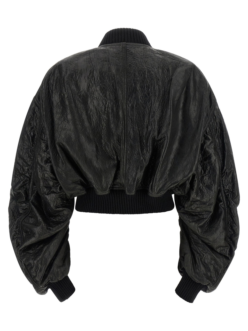 Rick Owens Secchia Cropped Flight Bomber Jacket