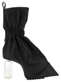 Rick Owens Pull On Cuffed Taquito Ankle Boots