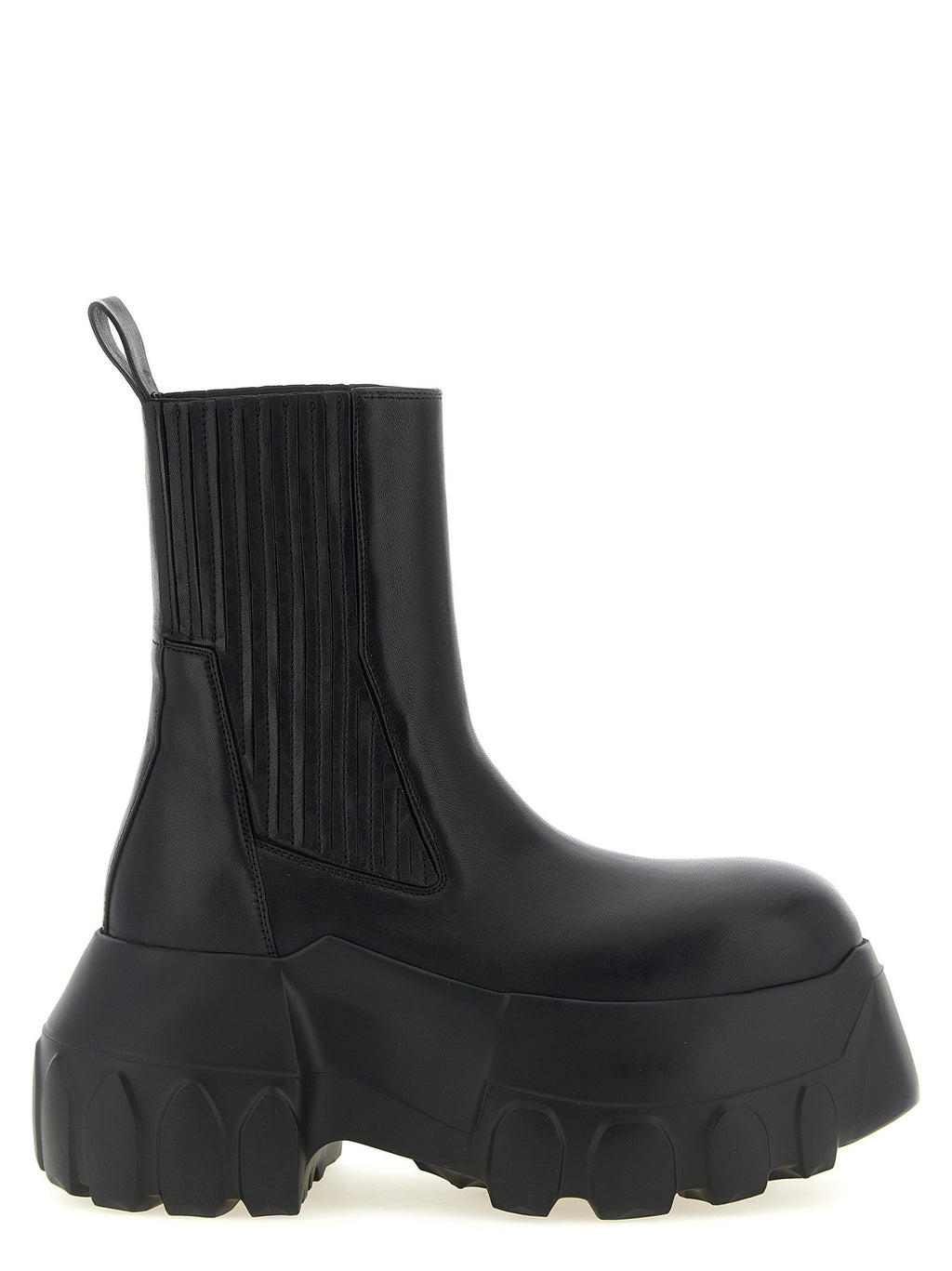Rick Owens Beatle Mega Tractor Ankle Boots