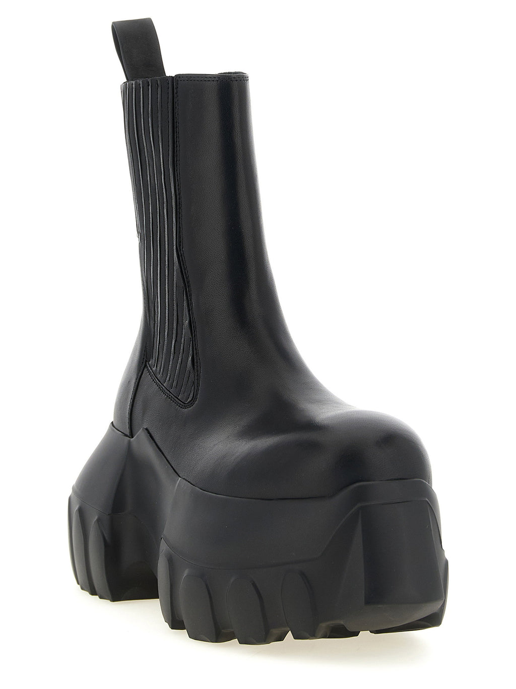 Rick Owens Beatle Mega Tractor Ankle Boots