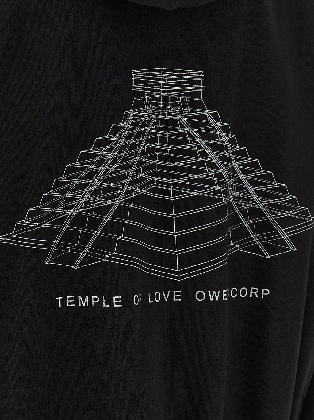 Rick Owens Temple Of Love Owenscorptemp Hoodie