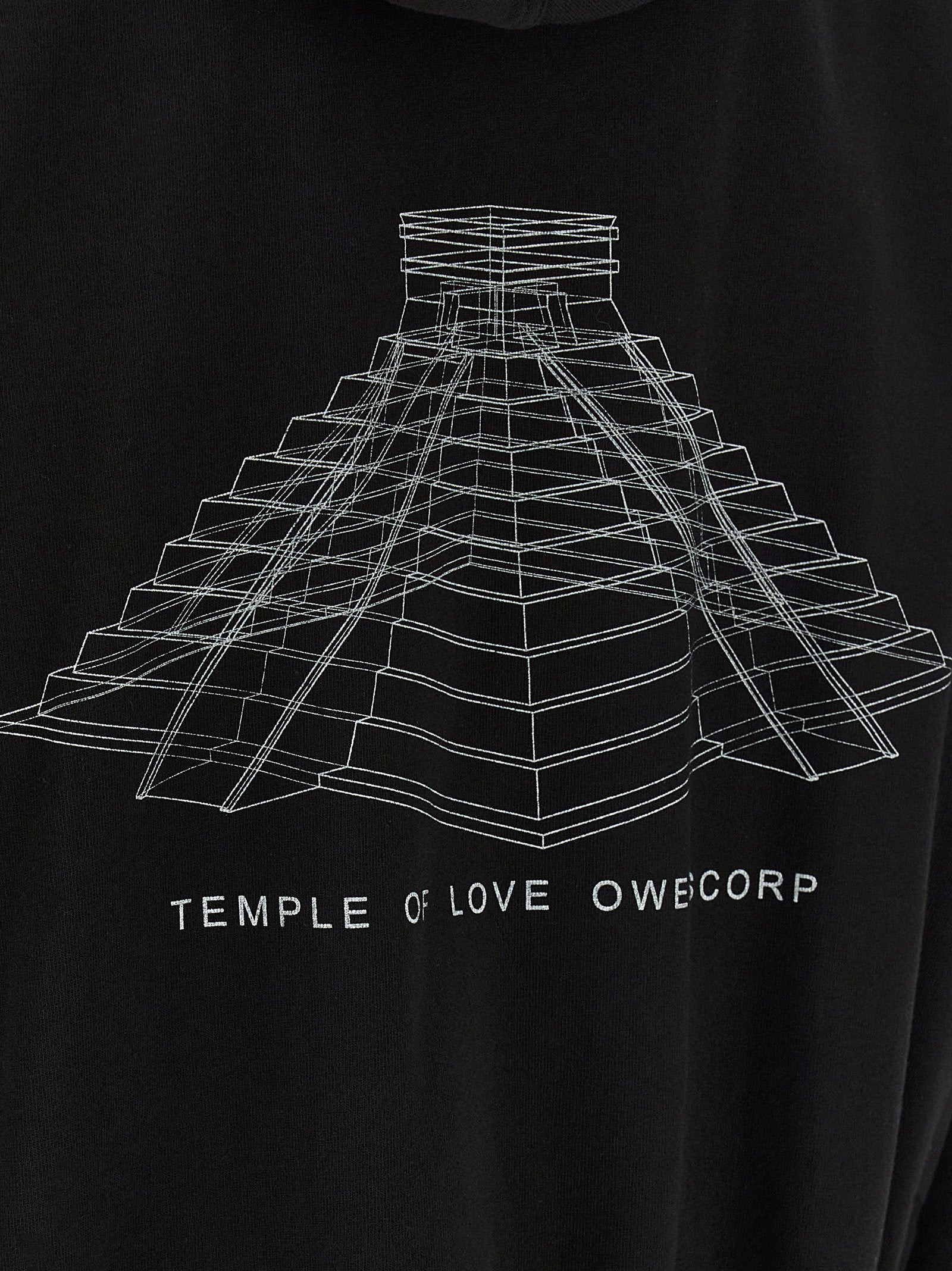Rick Owens Temple Of Love Owenscorptemp Hoodie