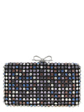 Self-Portrait Multi Crystal Chainmail Clutch