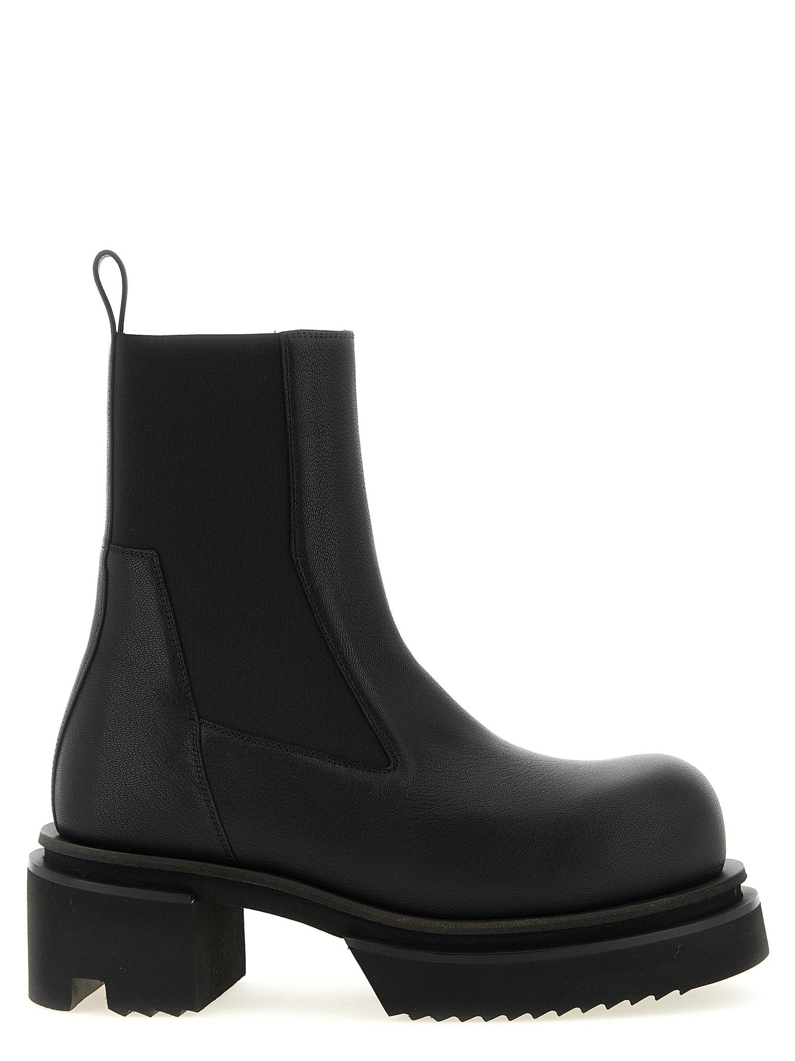 Rick Owens Beatle Bogun Ankle Boots