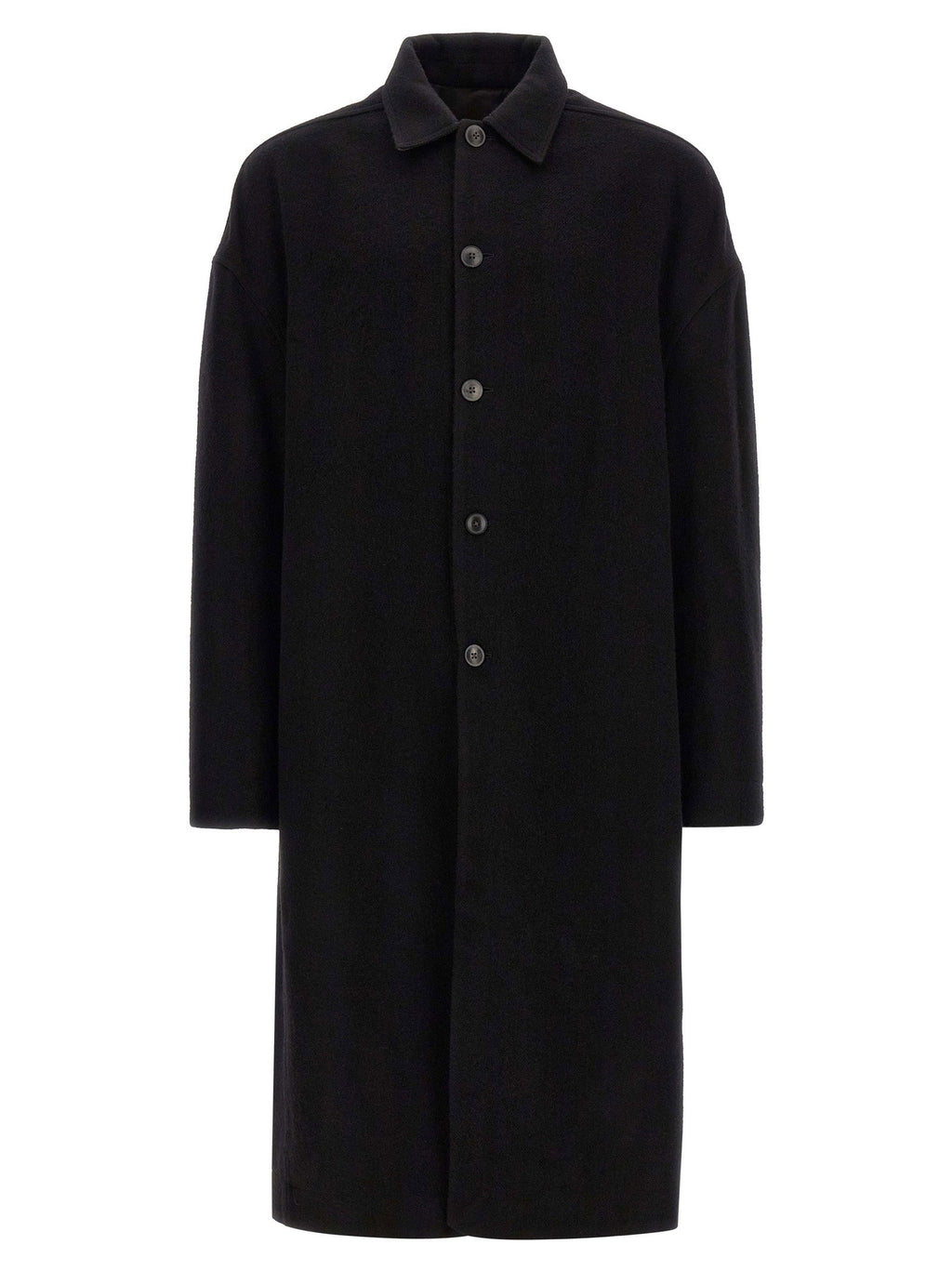 Rick Owens Buttoned Brad Coat