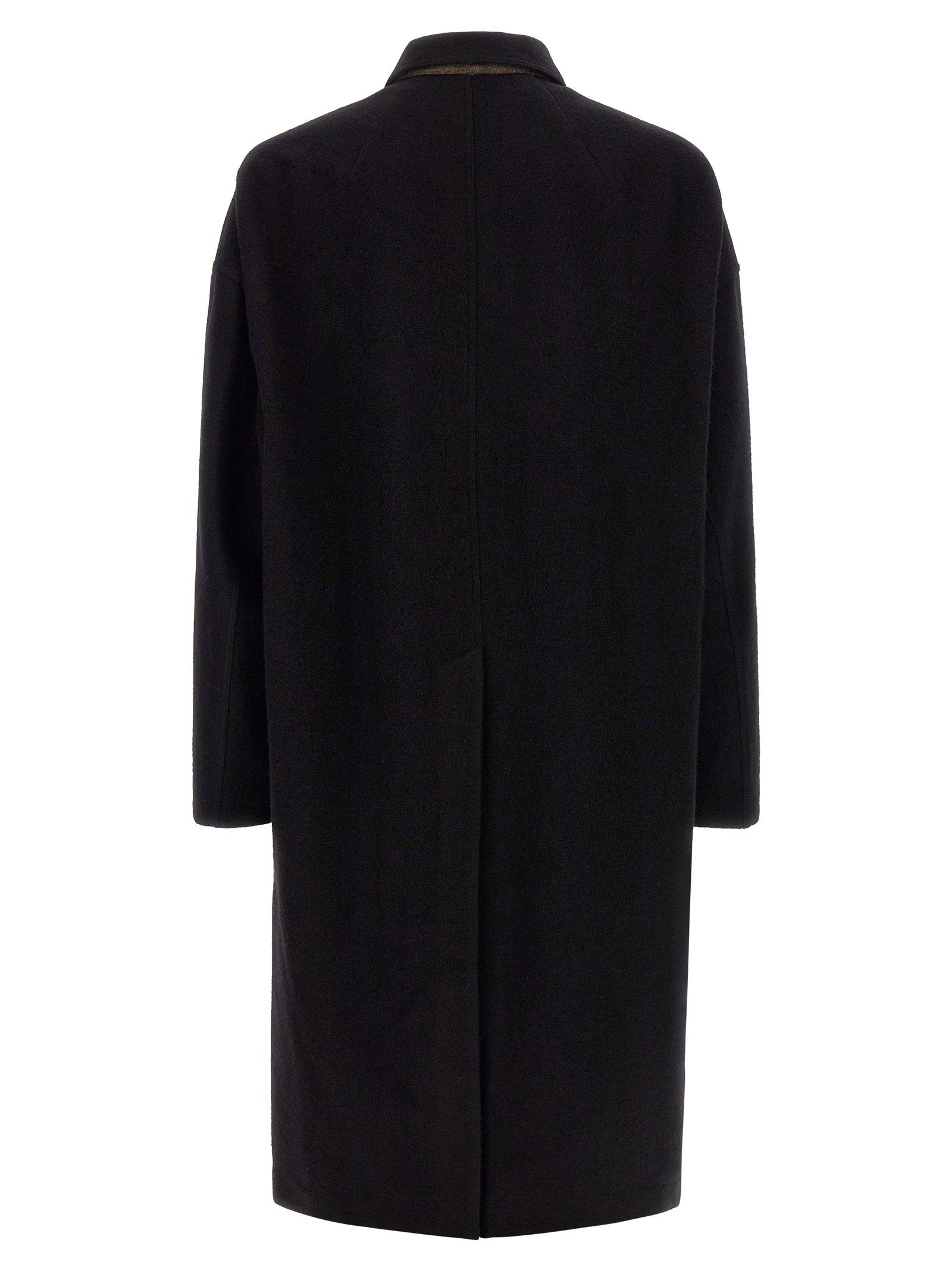 Rick Owens Buttoned Brad Coat