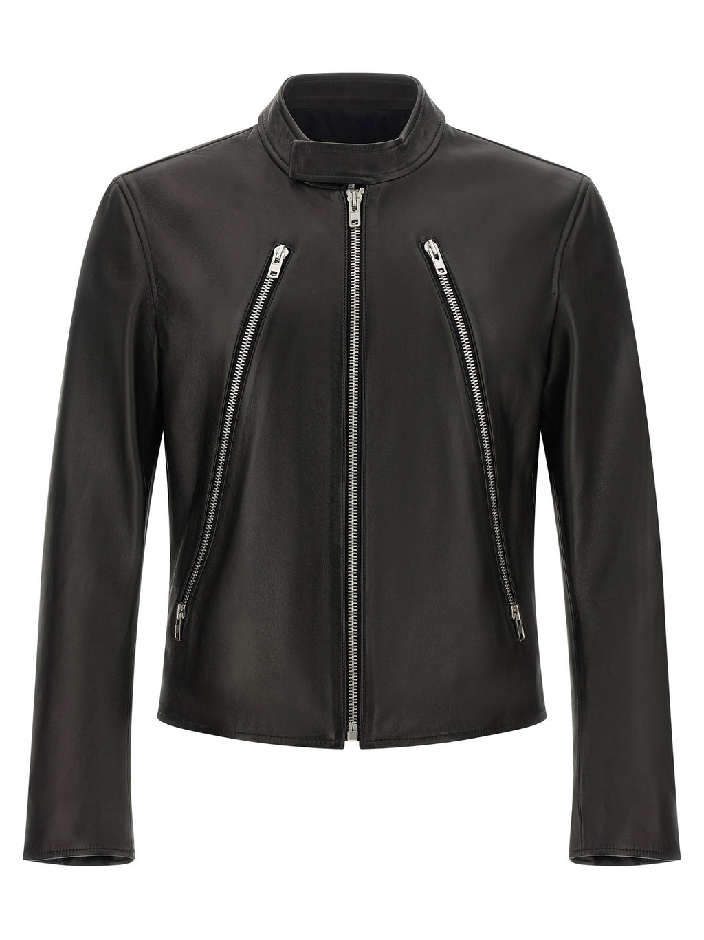 Maison Margiela 5-zip Leather Jacket