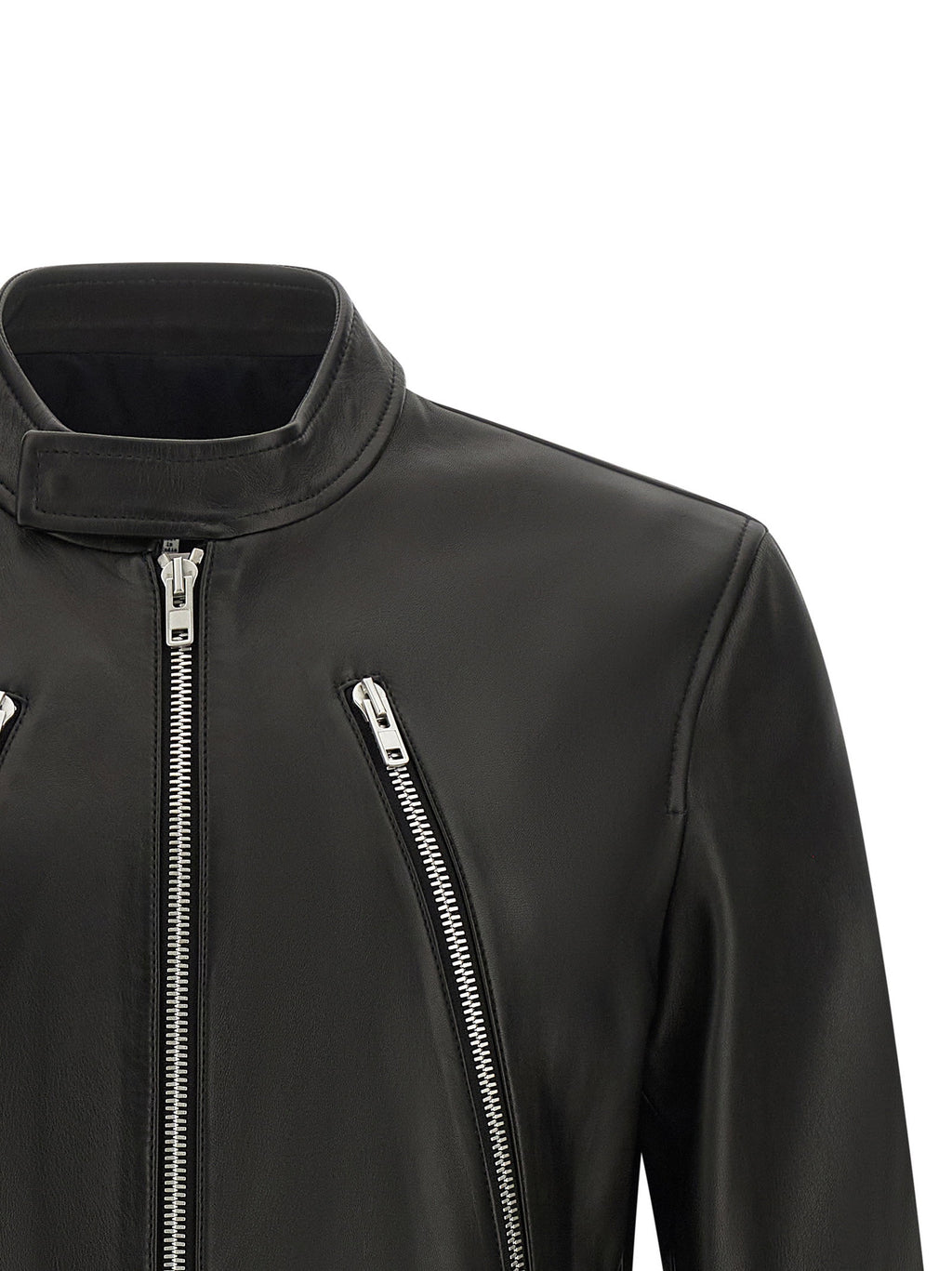 Maison Margiela 5-zip Leather Jacket