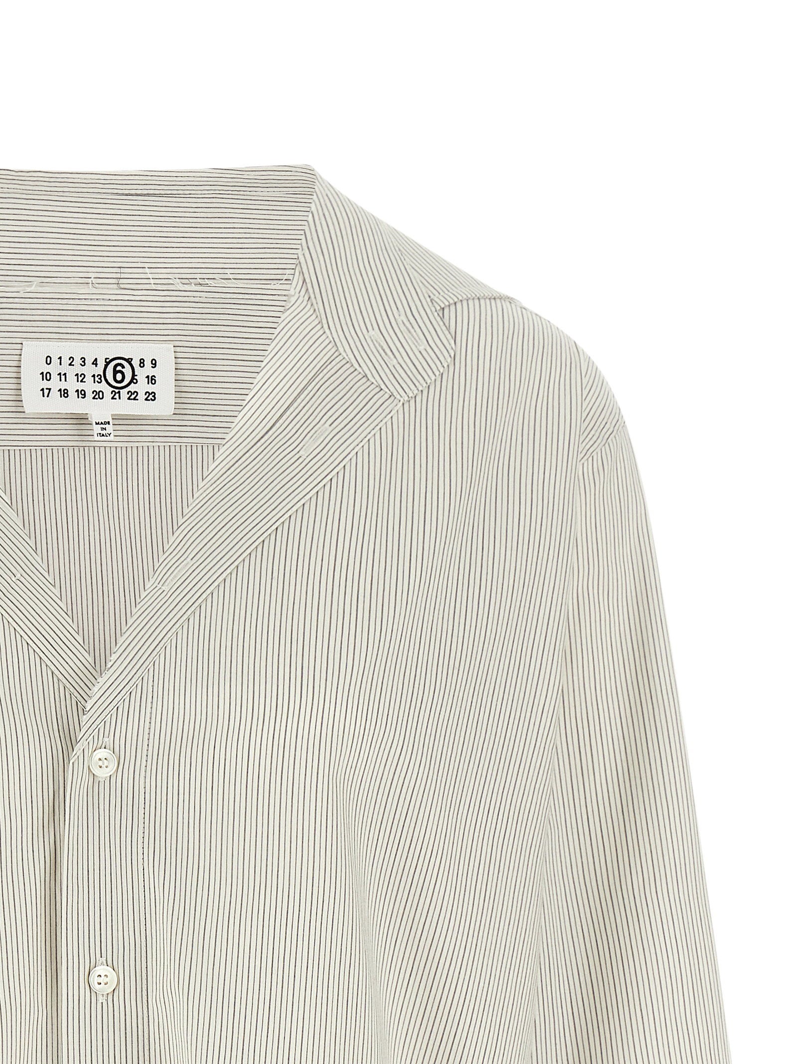Mm6 Maison Margiela Trompe Loeil Collar Shirt