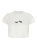 Mm6 Maison Margiela Numeric Signature Mm6 Upside Down T-shirt