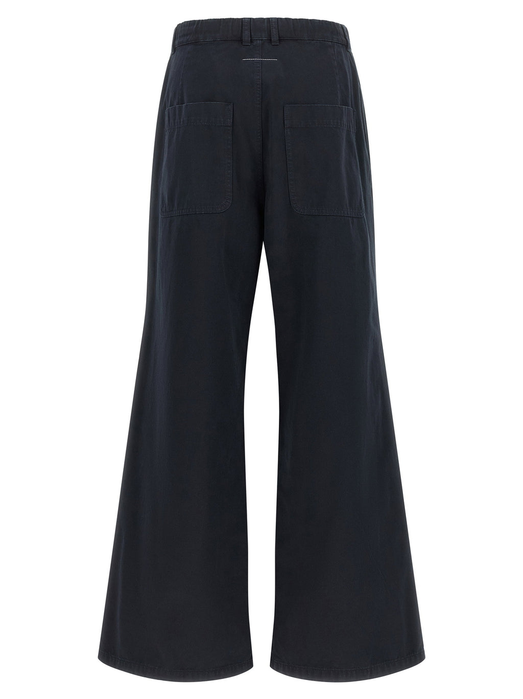 Mm6 Maison Margiela White Stitch Line Pants