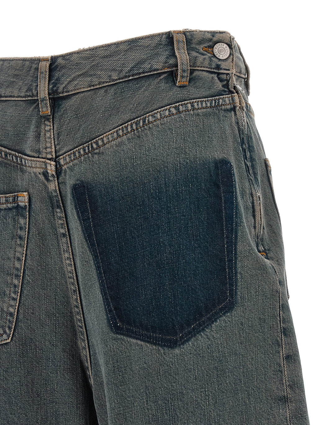 Mm6 Maison Margiela Back-to-back Construction Jeans
