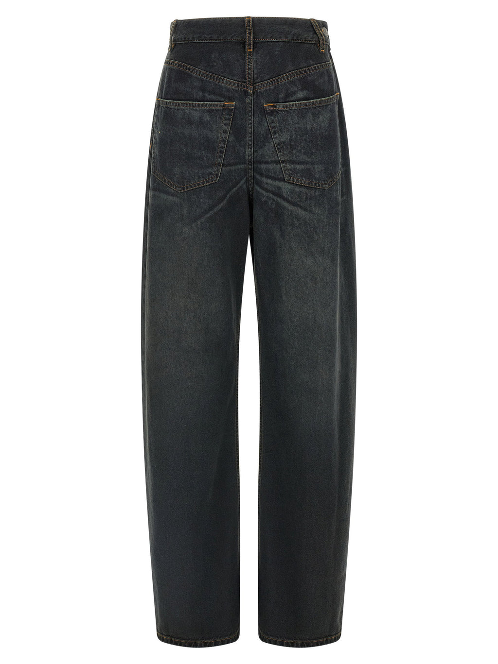 Mm6 Maison Margiela Asymmetrical Structure Jeans